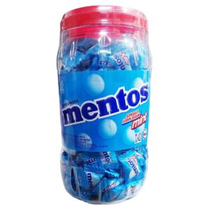 Mentos Big Jar Chewy Dragees Mint Flavour