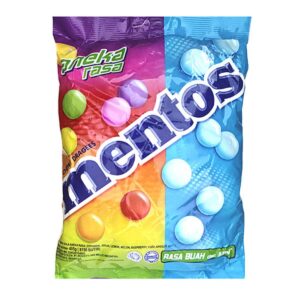 Mentos Mint & Fruity (Aneka Rasa)  - Chewy Dragees
