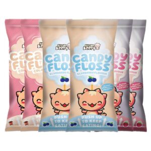 Little Keefy Blueberry2s, Cola2s and Strawberry2s Candy Floss