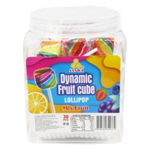 Sanwa Dynamic Fruit Cube Lollipop