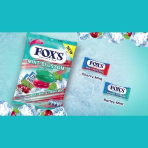 Fox's Crystal Clear Oval Candy Barley Mint & Cherry Mint