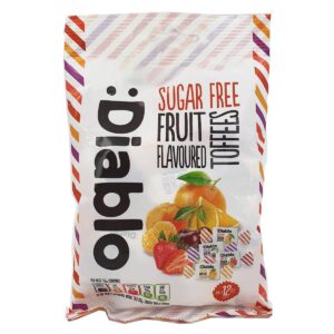 Diablo Sugar Free Fruit Flavoured Toffees Sweets