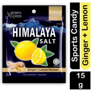 Himalaya Salt Sports Candy Ginger Lemon Flavoured