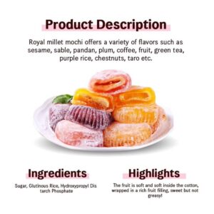 Royal Family Royal Family Millet Mochi Fruits 300 G