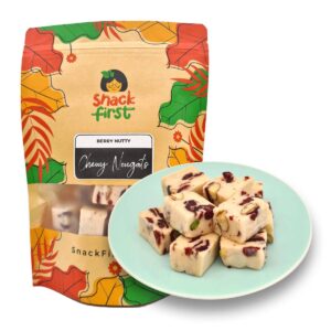 SnackFirst Berry Nutty Chewy Nougats  - New Zealand Candies