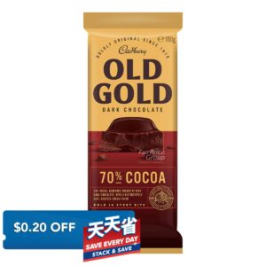 Cadbury Old gold Dark Chocolate - 70% Cocoa