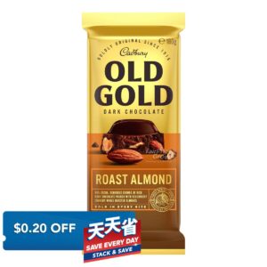 Cadbury Old Gold Dark Chocolate - Roast Almond