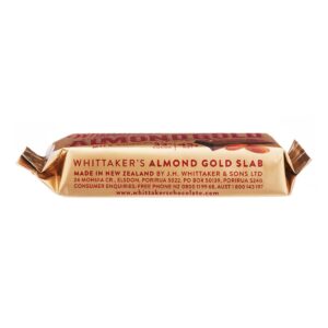 Whittaker's Milk Chocolate Bar - Almond Gold