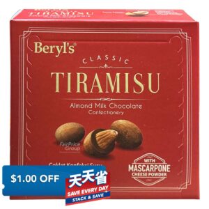 Beryl's Classic Tiramisu - Almond Milk Chocolate