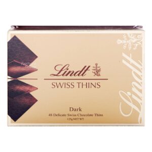 Lindt Swiss Thins Chocolate - Dark