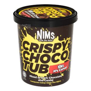 Nims Crispy Choco Tub - Cereal with Dark Chocolate