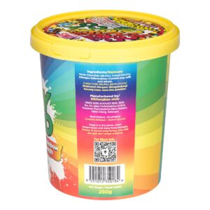 Nims Crispy Choco Tub - Mini Rainbow Crunch with White Choco