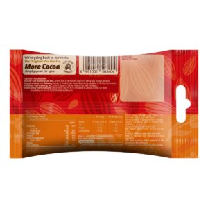 Van Houten Dark Milk Chocolate Pouch Bag - Almonds