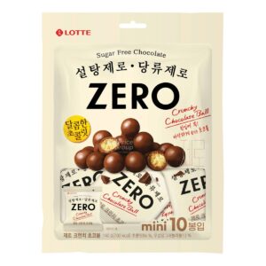 Lotte Zero Crunch Chocolate Ball