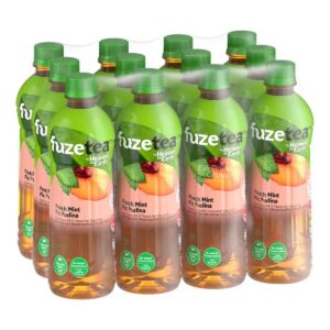 Fuze Tea Flavoured Tea Bottle Drink - Peach Mint
