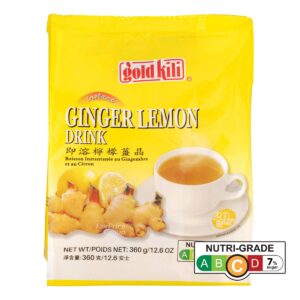 Gold Kili Instant Ginger Drink - Lemon