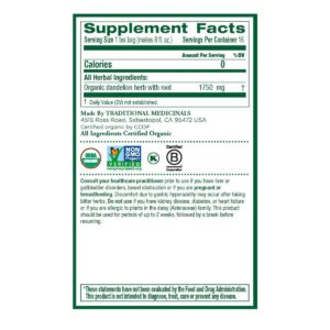 Traditional Medicinals Organic Dandelion Leaf & Root