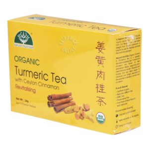 Natures Nutrition Organic Tea - Turmeric & Ceylon Cinnamon