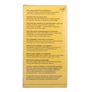 English Tea Shop Organic Tea Sachets - Earl Grey