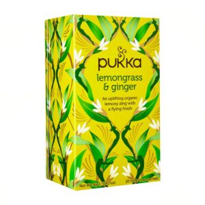 Pukka Organic Lemongrass & Ginger Tea 20 Tea Bag
