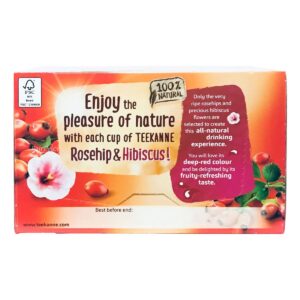 Teekanne Tea Bags - Roseship & Hibiscus