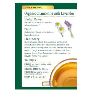 Traditional Medicinals Organic Chamomile with Lavender