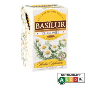 Basilur Caffeine-free All Natural Camomile Herbal Infusions