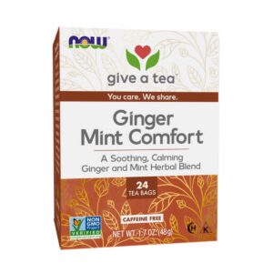 Now Foods Ginger Mint Comfort Tea