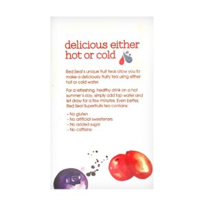 Red Seal Fruit Tea Super Fruits Hot or Cold Brew 20s