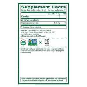 Traditional Medicinals Organic Peppermint