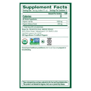 Traditional Medicinals Rose Hips with Hisbicus