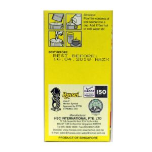 Honsei Low Sugar Lemon Tea (10 Sachets) 10 x 12g