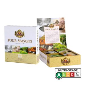 Basilur Four Seasons Assorted Tea Sachets Gift Box