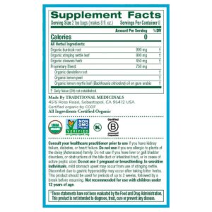 Traditional Medicinals Organic Everyday Detox Lemon 16 Teabag