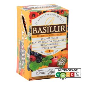Basilur Caffeine-free Fruit Infusions Assorted Volume I