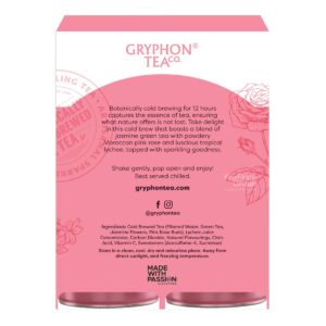 Gryphon Artisan Selection Cold Brew Tea - Pearl of the Orient with Lychee