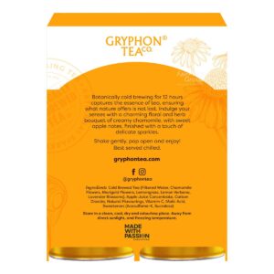 Gryphon Cold Brew Tea - Chamomile Dream with Apple