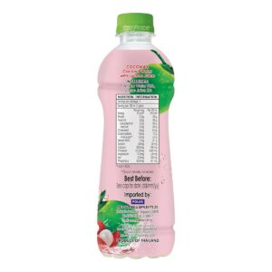 Cocomax 100% Coconut Bottle Water with Lychee