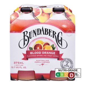 Bundaberg Sparkling Fruit Bottle Drink - Blood Orange