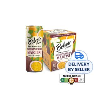Belvoir Non-Alcoholic Passionfruit Martini Mocktail
