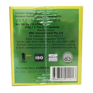 Slym Unsweetened Ginger Drink (10 sachets)