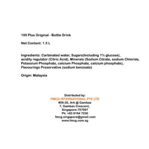 100 Plus Original - Bottle Drink