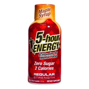 5-Hour Energy Dietary Supplement - Maple Syrup