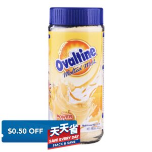 Ovaltine Instant Malt Drink Powder Jar - Malted Milk (Power 10)
