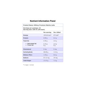 Killiney Premium Matcha Latte