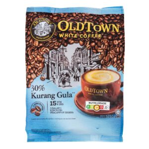 Old Town 3 in 1 Instant White Coffee - Less Sugar