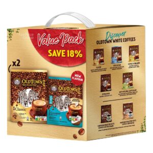 Old Town Instant White Coffee - Classic+Coconut (Value Pack)