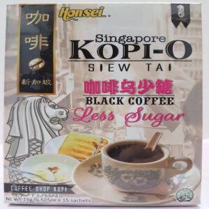 Honsei Instant Singapore Kopi-O Siew Dai
