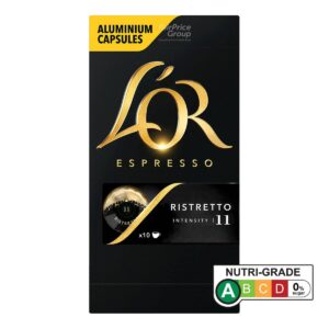 Lor Espresso Aluminium Capsules - Ristretto