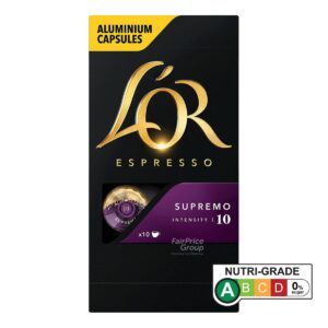 Lor Espresso Aluminium Capsules - Supremo